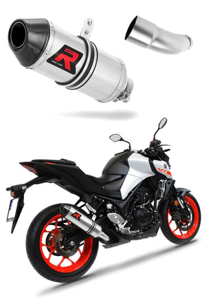 Yamaha MT 03 2014 - 2016 Exhaust Silencer Muffler HP3 + dB killer medium