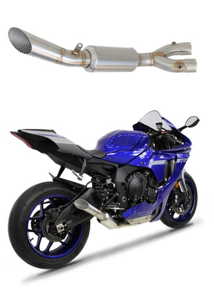 YZF R1 1000 RN32 Exhaust GP3 Cat Eliminator DECAT 2015 - 2016