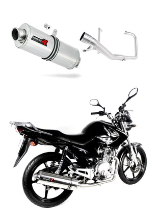 Yamaha YBR 125 2009 - 2018 Full Exhaust System Collector Silencer OV + dB killer medium