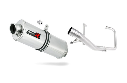 Yamaha YBR 125 2000 - 2008 Full Exhaust System Collector Silencer OV + dB killer medium