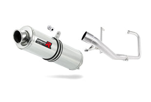 Yamaha YBR 125 2000 - 2008 Full Exhaust System Collector Silencer ST + dB killer medium
