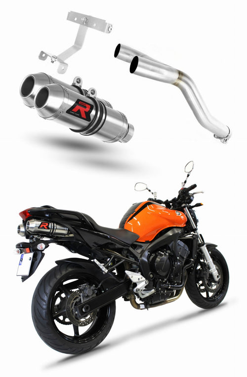 Yamaha FZ6 FAZER 600 S2 2006 - 2010 Exhaust Silencer Muffler OV G2 + dB killer medium