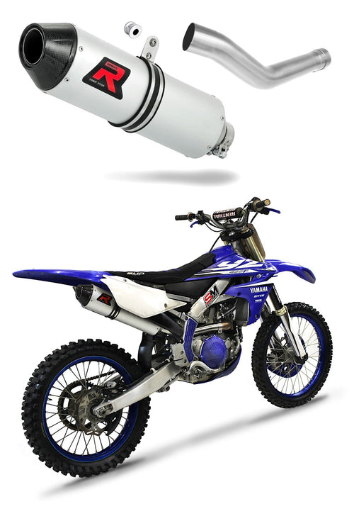 Yamaha YZ 450 F 2018 - 2019 Exhaust Silencer Muffler MX2 + dB killer medium