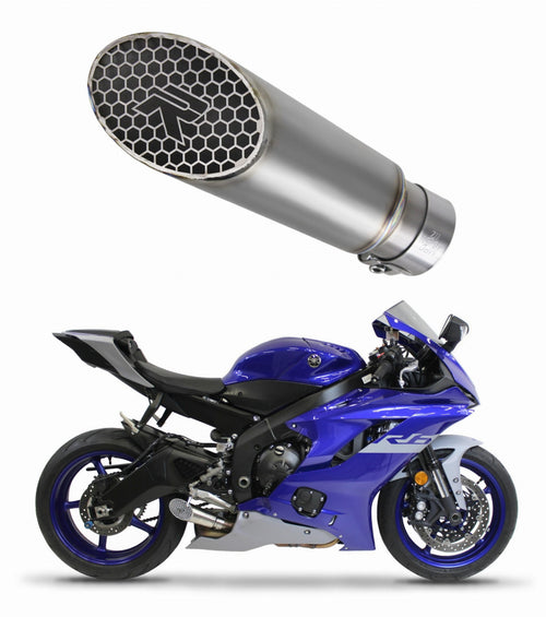 Yamaha YZF R6 2017 - 2023 Exhaust Megaphone Titanium GP3