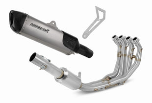 Yamaha YZF R6 2017 - 2023 Full Exhaust System EX Silencer Titanium HP6 + db killer