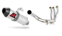 Yamaha XSR 900 2016 - 2021 Full Exhaust System Collector Silencer HP3 + dB killer medium 20 m.