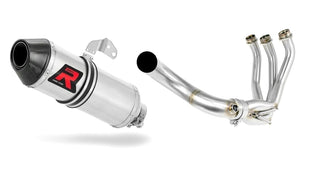 Yamaha XSR 900 2016 - 2021 Full Exhaust System Collector Silencer HP3 + dB killer medium