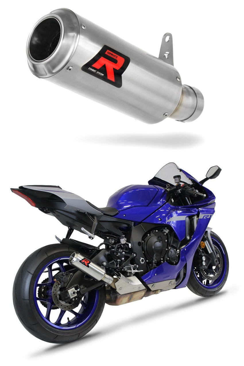 Yamaha YZF R1 1000 RN65 2020 - 2024 Exhaust Silencer Muffler GP + dB killer medium 20 m.