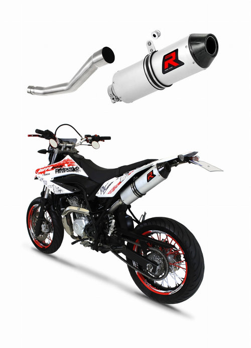 Yamaha WR 125 X 2009 - 2014 Exhaust Silencer Muffler MX2 + dB killer medium