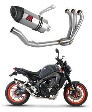 Yamaha MT 09 2021 - 2023 Full Exhaust System Collector Silencer HP5 + dB killer medium