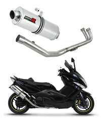Yamaha T-MAX 500 2008 - 2011 Full Exhaust System Collector Silencer OV + dB killer medium 20 m.