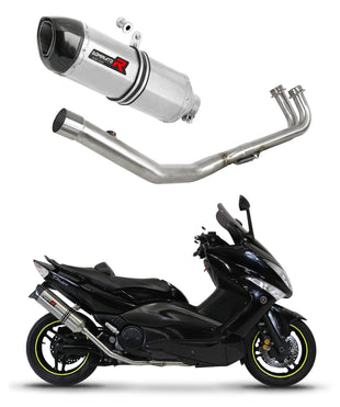 Yamaha T-MAX 500 2008 - 2011 Full Exhaust System Collector Silencer HP1 + dB killer medium