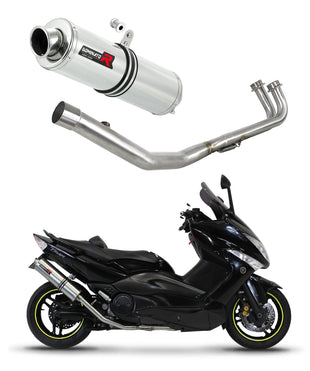 Yamaha T-MAX 500 2008 - 2011 Full Exhaust System Collector Silencer ST + dB killer medium