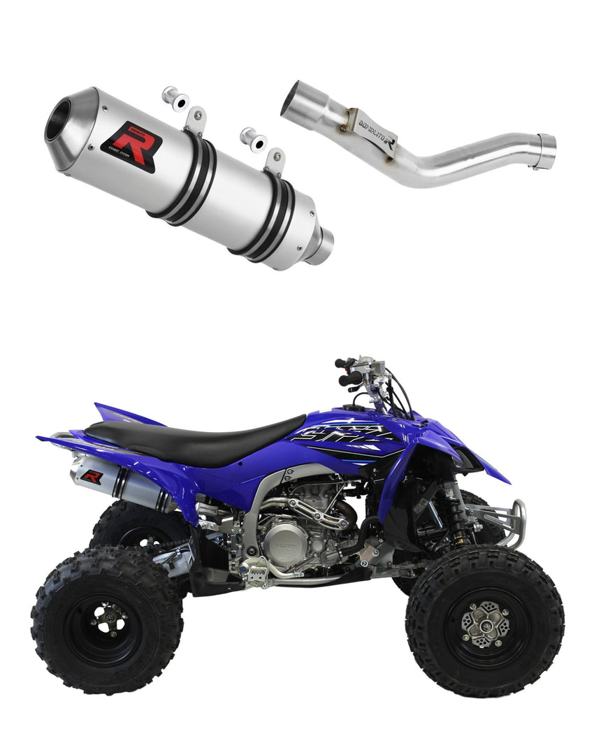 Yamaha YFZ 450 R 2014 - 2022 Exhaust Silencer Muffler MX + dB killer medium 20 m.