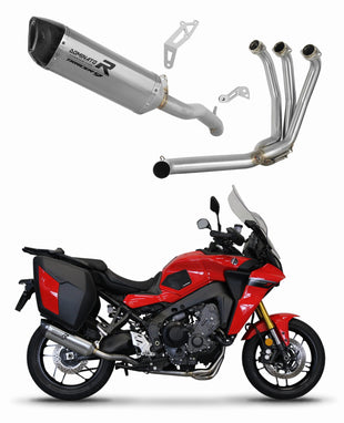 Yamaha Tracer 9 / GT 2021 - 2024 Full Exhaust System Silencer Titanium HP6 + dB killer medium