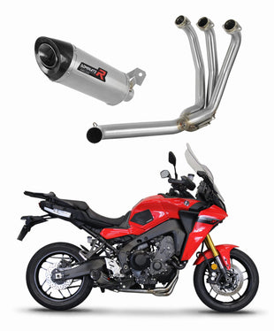 Yamaha Tracer 9 / GT 2021 - 2024 Full Exhaust System Collector Silencer HP8 + dB killer medium