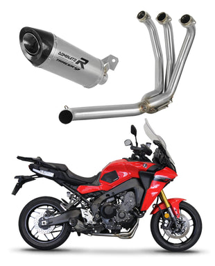 Yamaha Tracer 9 / GT 2021 - 2024 Full Exhaust System Silencer Titanium HP8 + dB killer medium