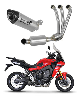 Yamaha Tracer 9 / GT 2021 - 2024 Full Exhaust System Silencer Titanium HP8 EX + dB killer medium