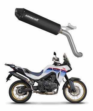 Honda XL 750 TRANSALP 2023 Exhaust Silencer Muffler MX2 BLACK + dB killer