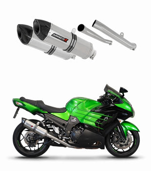 KAWASAKI ZZR 1400 2012 - 2023 Exhaust Silencer Muffler HP5 + dB killer