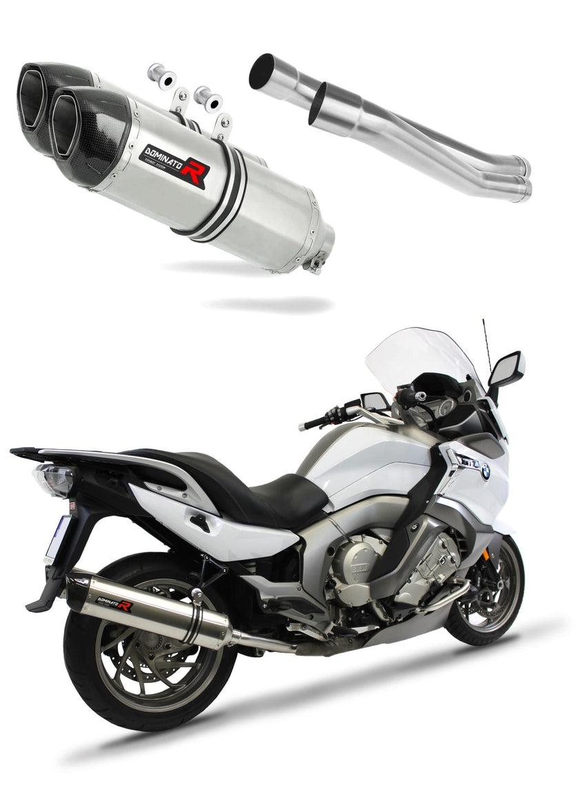 BMW K1600 GT GTL 2011 - 2023 Exhaust Silencer Muffler HP1 + dB killer medium 20 m.