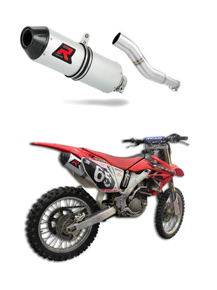 Honda CRF 250 R 2004 - 2005 Exhaust Silencer Muffler MX2 + dB killer medium