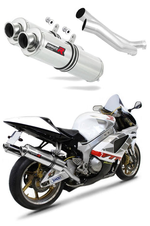 Honda VTR 1000 SP1 1998 - 2001 Exhaust Silencer Muffler ST + dB killer medium