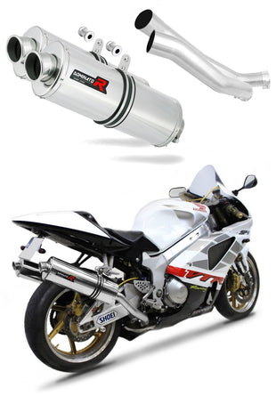 Honda VTR 1000 SP1 1998 - 2001 Exhaust Silencer Muffler OV + dB killer medium