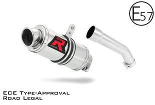 Kawasaki ZX10R 2004 - 2005 EU Approved Exhaust Silencer GP1