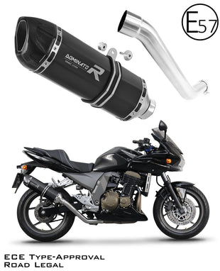 Kawasaki Z750 2004 - 2006 EU Approved Exhaust Silencer HP1 BLACK