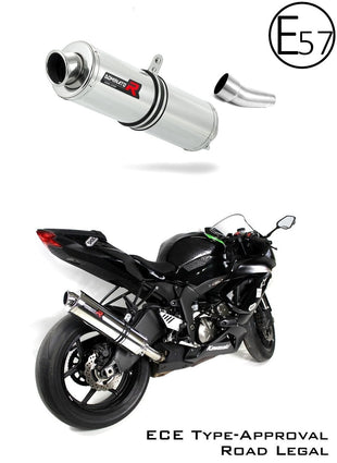 Kawasaki ZX6R 636 2009 - 2020 EU Approved Exhaust Silencer ST