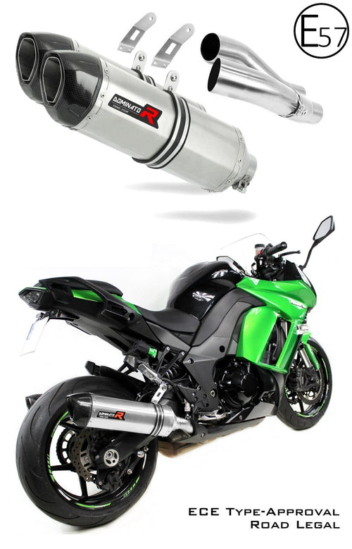 Kawasaki Z1000 SX 2010 - 2013 EU Approved Exhaust Silencer HP1