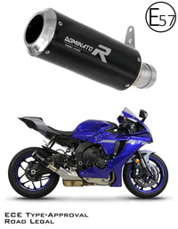 Yamaha YZF R1 1000 RN49 2017 - 2019 EU Approved Exhaust Silencer GP BLACK 20 m.