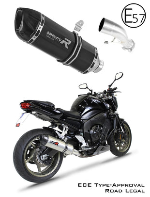 Yamaha FZ1 FAZER 1000 2006 - 2015 EU Approved Exhaust Silencer HP1 BLACK