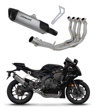 YZF R1 1000 RN65 2020 - 2024 Full Titanium Exhaust System HP6 + dB killer