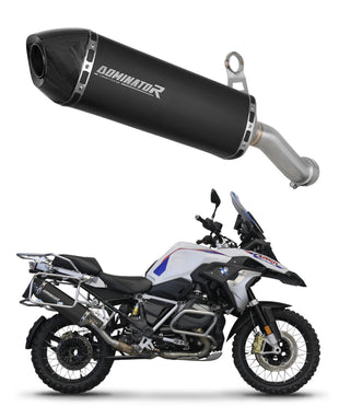 BMW R1200GS Adventure 2013 - 2018 EU Approved Exhaust Silencer BLACK HP7