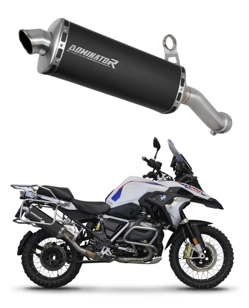BMW R1200GS 2013 - 2018 EU Approved Exhaust Silencer BLACK P7