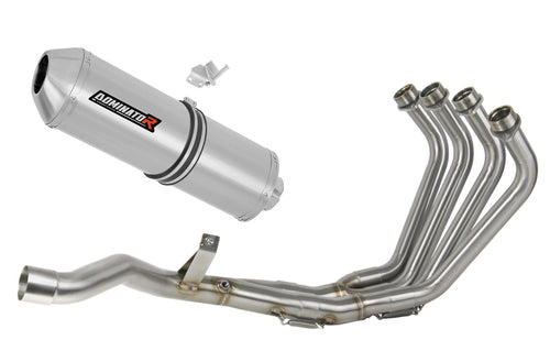 YAMAHA XJ 6N S F 2009 - 2016 Full Exhaust System Collector Silencer OVR + dB killer