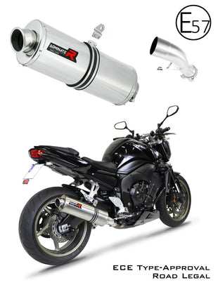 YAMAHA FZ1 1000 FAZER EU Approved Exhaust Silencer OVAL 2006 - 2015