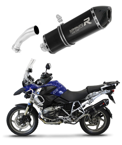 BMW R1200GS 2004 - 2009 EU Approved Exhaust Silencer HP7 BLACK