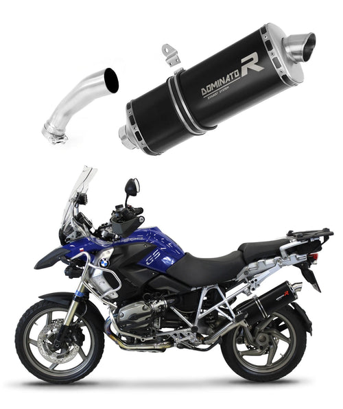 BMW R1200GS 2004 - 2009 EU Approved Exhaust Silencer P7 BLACK