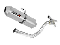 Yamaha XT 660 R 2004 - 2016 side manifold 2 in 1 Exhaust Silencer Muffler OVR + dB killer 20 m.