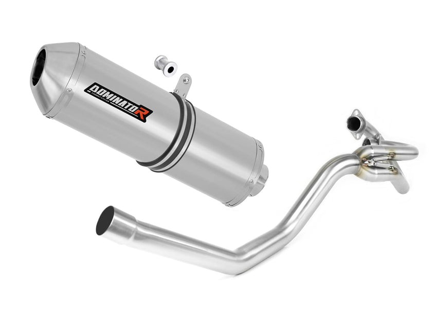 Yamaha XT 660 R 2004 - 2016 side manifold 2 in 1 Exhaust Silencer Muffler OVR + dB killer 20 m.
