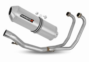Suzuki GS 500F 2004 - 2014 Full Exhaust System Collector Silencer OVR + dB killer