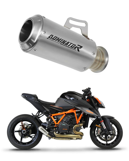 KTM 1290/1390 Super Duke 2020 - 2025 Exhaust Silencer Muffler GPS + dB killer medium