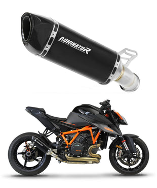 KTM 1290/1390 Super Duke 2020 - 2025 Exhaust Silencer Muffler HP6 BLACK + dB killer medium