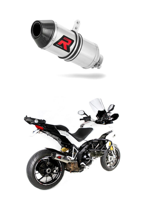 Ducati MTS MULTISTRADA 1200 2010 - 2014 Exhaust Silencer Muffler HP3 + dB killer medium