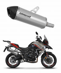 Benelli TRK 702 / TRK 702X 2023 - 2024 Exhaust Silencer Muffler Titanium HP7 + dB killer 20 m.