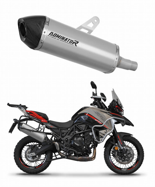 Benelli TRK 702 / TRK 702X 2023 - 2024 Exhaust Silencer Muffler Titanium HP7 + dB killer