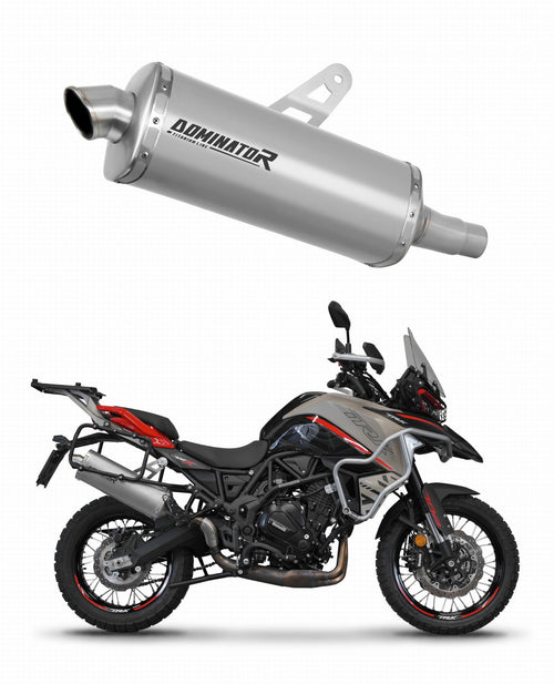 Benelli TRK 702 / TRK 702X 2023 - 2024 Exhaust Silencer Muffler Titanium P7 + dB killer